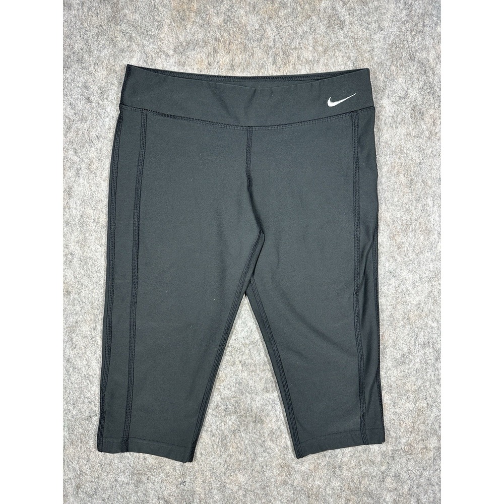 Nike Dri-FIT 10" Compression Training Shorts Womens Medium Black 422546-010